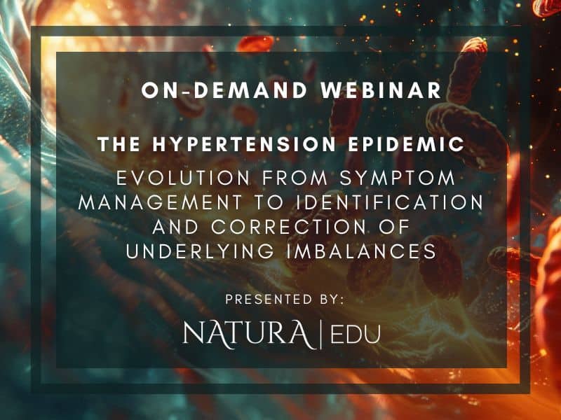 Webinar: The Hypertension Epidemic - NATURA EDU